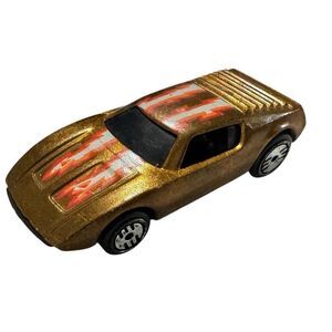 Hot Wheels 1985 Hot Wheels Ultra Hots Redliner Metallic Gold